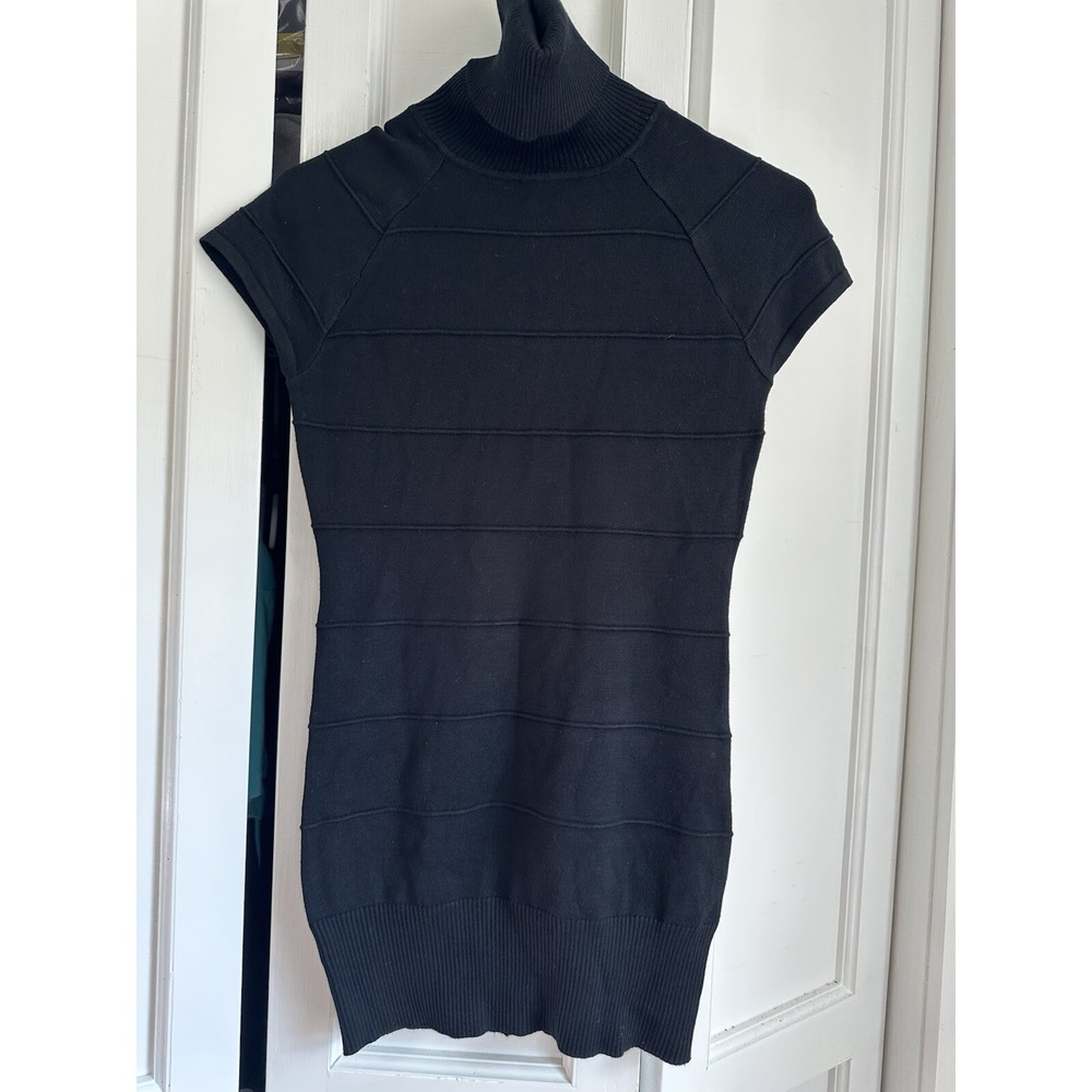 NWT Heart~N~Crush Black‎ Sweater dress slim fit Size M Medium